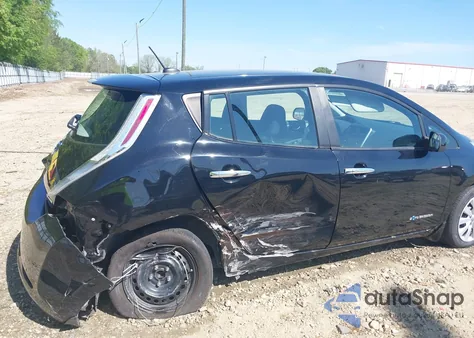 2015 Nissan Leaf S из США, поврежденный, VIN 1N4AZ0CP3FC322339